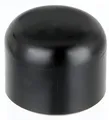 Pfostenkappe Alberts 654481 für runde Metallpfosten Ø38mm Kunststoff schwarz