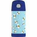 THERMOS kids Isolier-Trinkflasche FUNTAINER STRAW BOTTLE Flasche Bees 350 ml