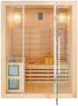 Sanotechnik Sauna RIGA, BxTxH: 120 x 150 x 190 cm, für 3 Personen