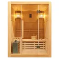 Sanotechnik RIGA Sauna 3 Personen Hemlock Ofen 150x120x190 cm