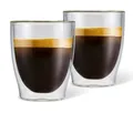 Tchibo - 2 Doppelwandige Caffè Crema Gläser - transparent