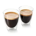 Tchibo Cafissimo Caffè Crema Gläser, doppelwandiges Thermoglas 2er Set