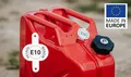 BW Benzinkanister Clip für Kraftstoffkenneichnung für Metall Kraftstoffkanister (für 5L,10L und 20L Metall Kanister, Made in Europe), mit Kennzeichnung Benzin E10