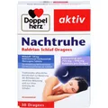 DOPPELHERZ Nachtruhe Baldrian Schlaf-Dragees  30  St  PZN18723673