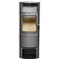 Hark Opera-B grande Kaminofen Keramik Creme-Weiß 7 kW mit Automatik