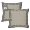 2er Set Zierkissen Dekokissen Kissenbezug Kissen Sofakissen Kopfkissen 50x50cm