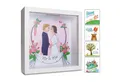 GLÜCKSWOLKE Spardose mit 9 Motive zur Auswahl, (Wunscherfüller, Dream Big, Lebensbaum, Travel, Hochzeit, Sparschwein, Mäuse, Monster, Dschungel, Kinder), Geldgeschenke Verpackung für Geburtstag I Sparbüchse Junge & Mädchen