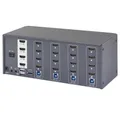 SpeaKa Professional SpeaKa Professional 4 Port HDMI Multi Display KVM Switch 4x4 Port KVM- Adapter