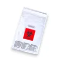 Biohazard-Beutel 170 x 250 + 50 mm – Transparent, 100 Stück