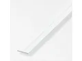 alfer Profil alfer Flachprofil PVC glatt weiß