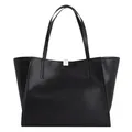 Calvin Klein CK Mixmedia Shopper Tasche Leder 43 cm schwarz TAS036594