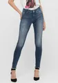 ONLY Ankle-Jeans ONLBLUSH MID SK ANK RW REA422 NOOS mit Fransensaum