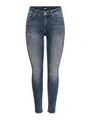 ONLY Damen Onlblush Life Mid Sk ANK Rw Rea422 Noos Hose, Special Blue Grey Denim, L / 32L EU