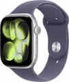 Apple Watch Series 11 GPS 42mm Aluminium silber mit Sportarmband M/L nebelviolett