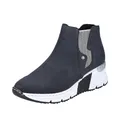 Rieker X6361 Damen - Stiefel & Stiefeletten blau, 41 EU