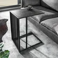 riess-ambiente Beistelltisch ARCHITECTURE graphite Laptoptisch Couchtisch Tisch