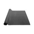 VEVOR Gummimatte 2465 x 1236mm Bodenmatte SBR-Gummi Bodenbelag 3 mm Dicke Noppenmatte Diamant Tränenblech Bodenmatte Antirutschmatte Gummibelag Ideal für Garagen, Lagerhallen, Fitnessstudios, Gehwege