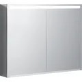 Geberit Option Spiegelschrank mit Beleuchtung, zwei Türen, Breite 90 cm,