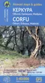 Corfu Wanderkarte 1 : 40 000 Topografische Wanderkarte 9.4