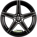 Tomason TN20 black polished 8.5x20 ET30 - LK5/112 ML72.6 1300000043 Felgen
