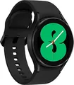Samsung Galaxy Watch4, Runde Bluetooth Smartwatch, Wear OS, dreh-Bare Lünette, Fit-nessuhr, Fitness-Tracker, 40 mm, Black [EU Version]