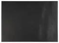 6er Tischset Platzset Platzdecke Kunstleder schwarz 45 x 32,5 cm