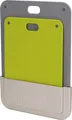 Joseph Joseph Door Store Schneidebrett-Set, 2-teilig, silber/grau/grün