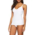Skiny Damen Micro Essentials 084261 Unterhemd, Weiß, 38
