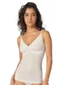 Skiny Achseltop Damen Spaghettishirt mit herausnehmbare Pads Micro (Packung, 1-St) extra flache Nähte
