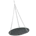 Gusseisen Grillrost Ø 54 cm mit Kette für Schwenkgrill preseasoned BBQ-Toro