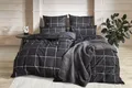 Bettwäsche OTTO HOME "Nature", schwarz, B/L: 135cm x 200cm, 1 Stk., 1 Stk., Renforcé, B/L: 80cm x 80cm, 2 Stk.