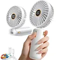 Handventilator-Mini-Ventilator-Akku-Aufladbar-Klein-Hand-Held-Usb-Fan Portable V
