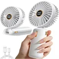 Handventilator Akku USB Ladekabel 5000 mAh 4-10 Std