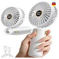 Handventilator Akku USB Ladekabel 5000 mAh 4-10 Std