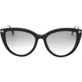 Tom Ford FT0915 Isabella-02 01B Schwarze Sonnenbrille
