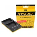 Patona Dual Schnell-Ladegerät für Panasonic DMW-BLC12