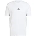 ADIDAS Herren Shirt Essentials 3-Streifen Single Jersey