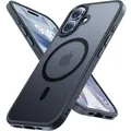 Miracase für iPhone 17 Hülle für Magsafe [TOP Militärschutz & Magnetkraft] Stoßfest Kratzfest mit Samtiger Haptik Extrem Langlebig Handyhülle für iPhone 17 6,3", Matt-Schwarz