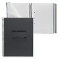 MIQUELRIUS Eco Design Collegeblock DIN A5 kariert schwarz