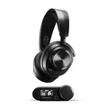 SteelSeries Arctis Nova Pro Wireless - Multi-System Gaming Headset (PC, PS5, Switch + Bluetooth) - Hi-Fi-Treiber - Infinity Power System mit 2 Akkus - Active Noise Cancellation - ClearCast Gen2 Mikro