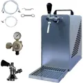 BieTal® Bierzapfanlage Bierkühler Zapfanlage mit Kühlung 30 Liter/h - SET - Typ M - OHNE CO2
