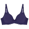 Triumph Damen BH Amourette Spotlight WHP X, mit Bügel, Gepolstert, Verstellbare Träger, 70E, Prussian Blue