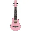 IBANEZ EWP17M2E-SMO Piccolo 6 String Elektro-Akustik-Gitarre, Strawberry Milk Open Pore