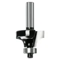 Bosch Professional Zubehör Abrundfräser, 8 mm, R1 8 mm, L 15,2 mm, G 53 mm (2608628341)