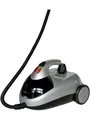 Clatronic DR 3280 Dampfreiniger, reinigt, entfettet und desinfiziert ohne Kalkrückstände und Putzstreifen, 4 bar Dampfdruck, Wassertank: ca. 1,5 Liter, Edelstahlheizkessel, Silber-Metallic