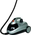 Clatronic DR 3280 Dampfreiniger, reinigt, entfettet und desinfiziert ohne Kalkrückstände und Putzstreifen, 4 bar Dampfdruck, Wassertank: ca. 1,5 Liter, Edelstahlheizkessel, Silber-Metallic