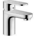 Waschtischmischer Hansgrohe 100 Vernis Blend, Ausladung 108 mm, isolierte Wasserführung, mit Zugstange, chrom - 71571000
