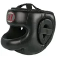 BAY-Sports Kopfschutz Kopfschützer Nasenschutz Boxen Kampfsport Training Vollkontakt Maske (Premium Qualität, 1 Stück), Nasenbügel, Krav Maga, MMA, Kickboxen, Thaiboxen. Muay Thai, Karate
