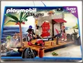 Playmobil Pirates 6146 Super Set Piratenfestung Piraten Goldschatz Kanone Palme