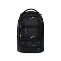 Satch Pack Schulrucksack Jungen Ninja Matrix Reflective Schwarz
